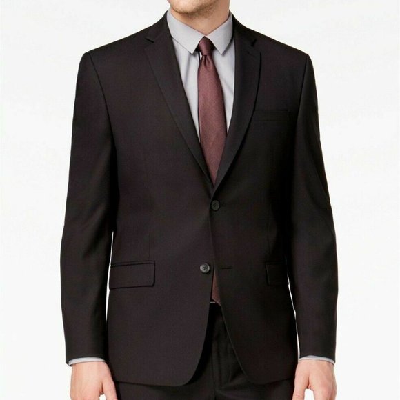 Andrew Marc Men's Classic-Fit Black Suit Jacket 40